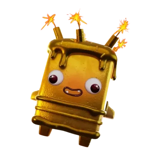 Gold Birthday Sprite