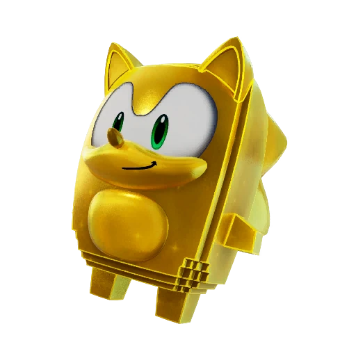 Gold Sonic Sprite